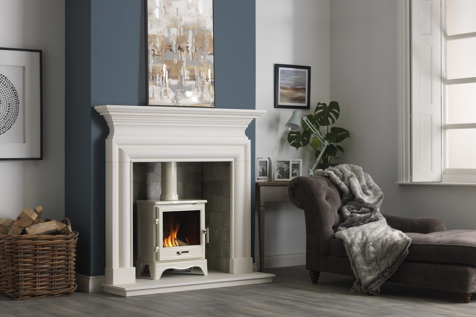 Avellino Mantle Tl White Bassington Gas Stove 1536X1064