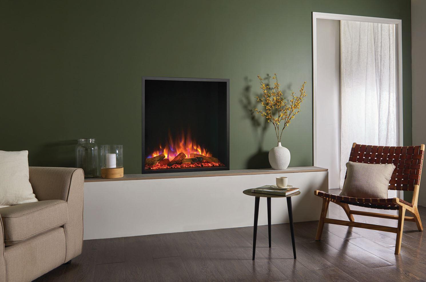 E Reflex 75 Rw With Log Fuel Effect Er7503