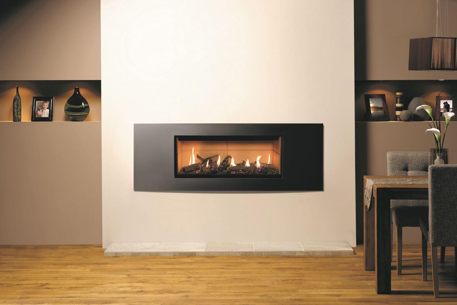 Studio 2 Gas Verve Closed Fronted With New Log Effect And Vermiculite Lining 2017 Edit